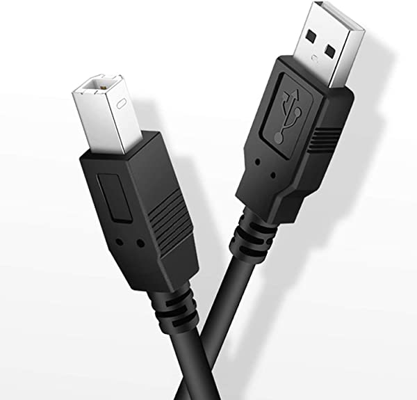 MIDI USB B 変換ケーブル 1.8m 電子キーボード ディオインターフェイス USB-DACなど用 USB タイプ B オーディオケーブル 送料無料