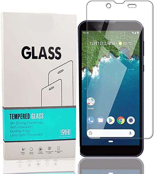 対応 Android One S5 ガラスフィルム 対応 Android One S5 ガラス ケース 保護フィルム 厚さ0.26?oアンチブルーライト 素材採用 気泡ゼロ 飛散防止 高感度 高透過率