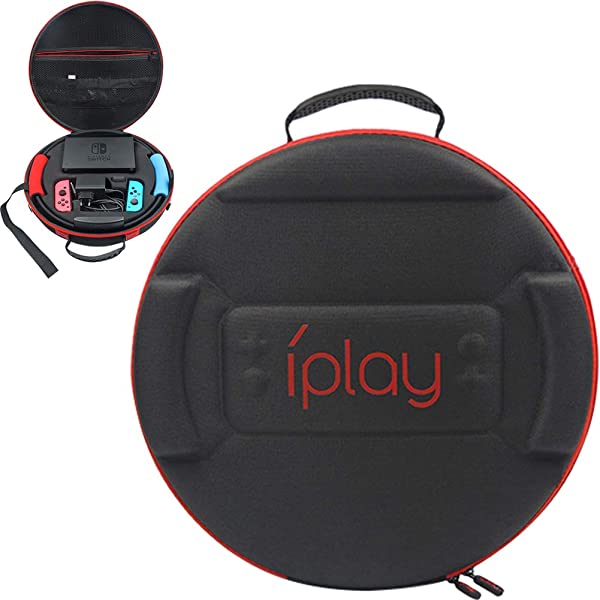 リングフィット 収納 Ring Fit Adventure用 収納ケース Switch収納 ケース バッグ 防水 防塵 全面保護 省スペース 持ち運びやすい リングコン対応 円形ケース商品説明：スタイ