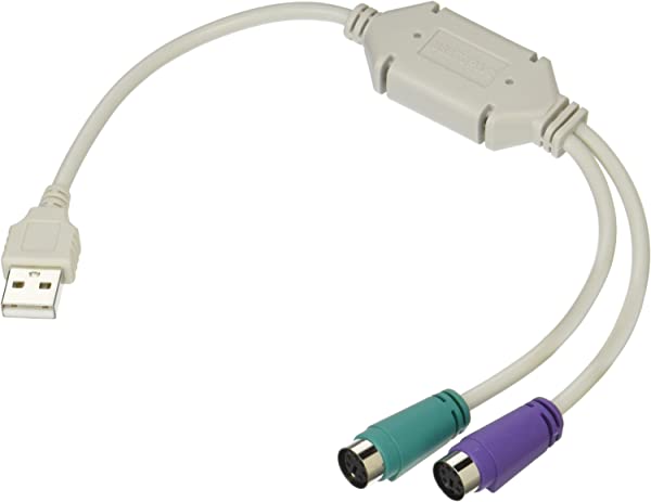 PS PS2 接続 キーボード マウス → USB 変換アダプタ 日本語/英語キーボード用PS/2接続キーボードとマウス → USB 変換アダプタ 日本語/英語キーボード用外形寸法(幅×高さ×奥行):