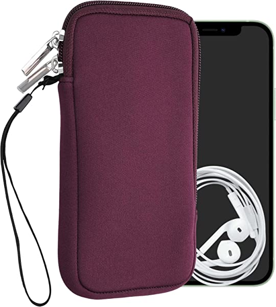 クッション ポーチ XL 6.7/6.8' ネオプレン スマートフォン 保護 ケース ブラックベリー特徴全方位保護: 大切なスマホにこのスタイリッシュな保護ケースで新しい表情と強力な保護をプ