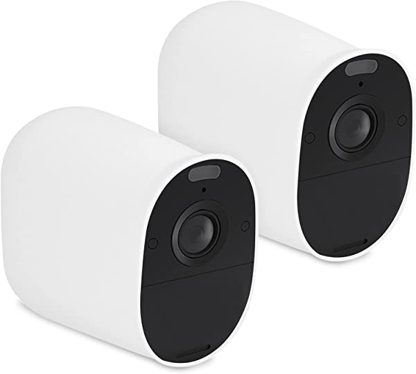 【2個セット】 Arlo Essential Spotlight カバー 保護カバー 防犯カメラ シリコン ソフト 傷防止 白色