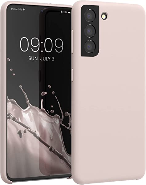 Samsung Galaxy S21 ケース TPU リキッド シリコン スマホケース カバー 耐衝撃 傷防止 サラサラ Case...(ココナッツミルク)特徴互換性: Samsung Galaxy 