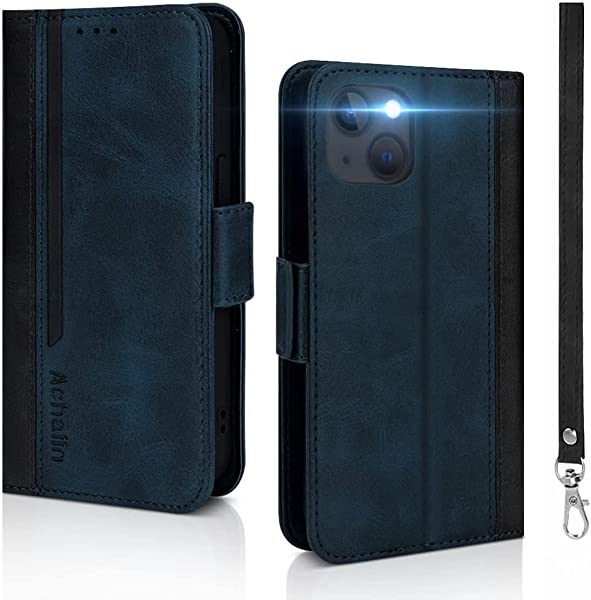 iPhone13 ケース 手帳型 手作り アイフォン13 ケース 高級質感 スキミング防止 [RFID] 財布型 ストラップ付き スマホケース 横置き機能