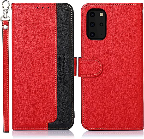 Galaxy S20 Plus ケース 手帳型 SC-52A SCG02 5G ギャラクシーS20プラス 手帳 ケース 耐衝撃 ストラップ付き [RFIDブロッキング] カード収納 横置きスタンド機能