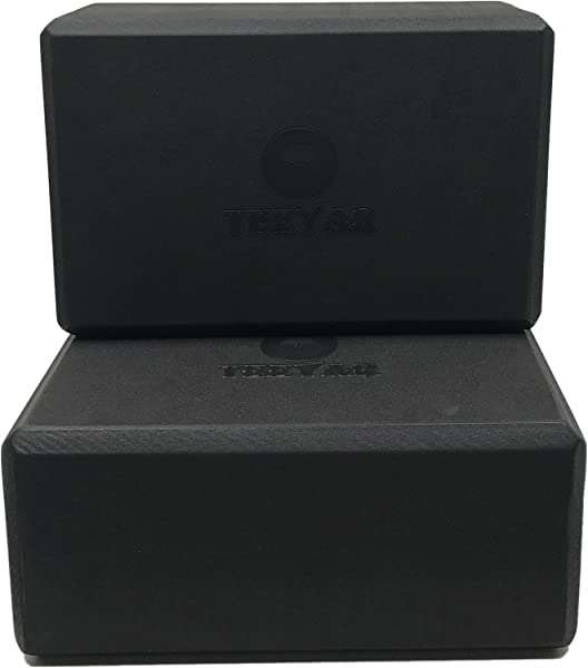 ヨガブロック 2個セット 3サイズ 23 x 15 x 7.4/7.6cm(高密度) また 大きい 23 x 15 x 10cm(中密度) 全30色 初心者/上級な ヨガぶろっく (Yoga bloc