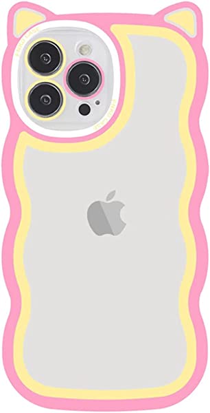 iphone14 ケース 可愛い 猫耳 透明 韓国 スマホケース スマホカバー あいふぉ14 ケース iphoneケース シンプル ソフトシェル 薄型 耐衝撃 全面保護 アイフォン14 ケース 携帯カ