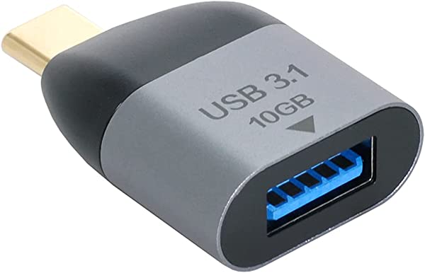 USB3.1 タイプC オス から USB3.0 タイプA メス 変換アダプター OTG データ ラップトップ スマホ用 10Gbps アダプター 送料無料