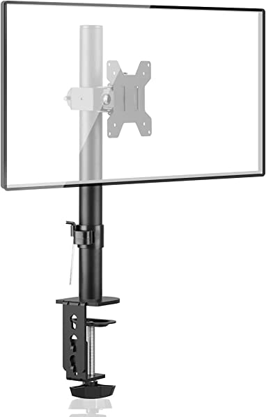 1画面 40cm クランプ式 アーム抜き PCモニターアーム 13-32インチ対応 液晶ディスプレイ スタンド VESA規格75-100mm 耐荷重10kg【ご注意】取り付けは自己責任でお取り付けくだ