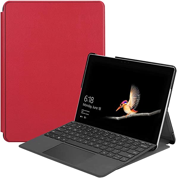 マイクロソフト Microsoft Surface Go 3 Go 2 Go 全世代対応 ケース サーフェス ゴー 3 ゴー 2 ゴー 保護カバー 軽量 薄型 PU レザー スマート カバー 耐衝撃 