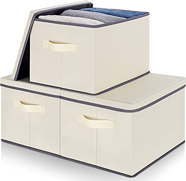 収納ボックス ふた付き 3個セット 折り畳み 収納ケース 取っ手付き 蓋付き収納ボックス 大容量 カラーボックス 収納ケース 衣類収納 小物