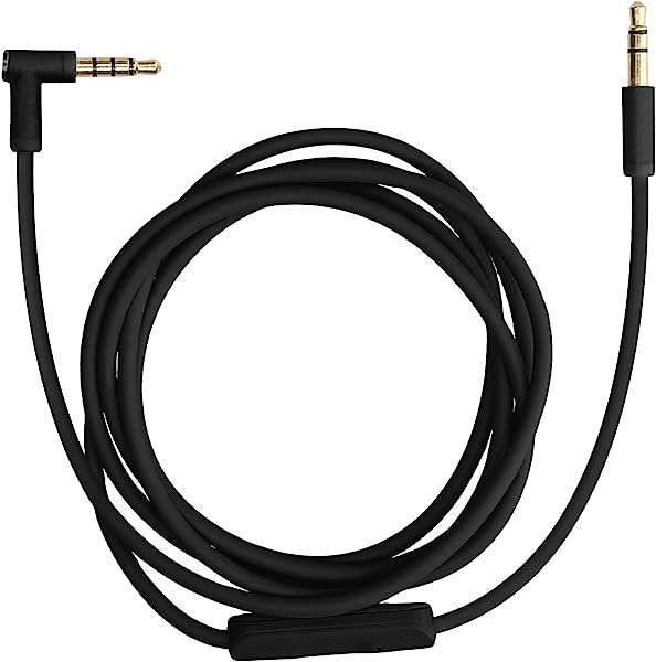 Beats Studio 3 Solo 3 Solo2 Studio 2 Studio 1 Mixr イヤホンケーブル 交換 ケーブル 140cm マイクロフォン 音量調節 3.5mm ジャックビート
