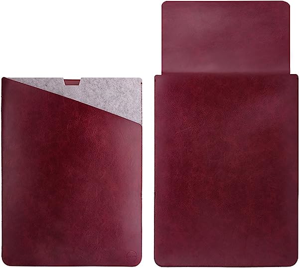 Surface Laptop 5/4/3/2/1 (2022/2021/2019/2018 2017 リリース) 13.5 インチ 対応カバー 封筒型レザーケース USBケーブル カード スマホが収納