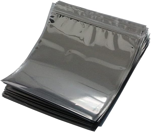 静電気防止袋 帯電防止袋 チャック付き HDD SSD保管 再利用 半透明28x33cm 大型ESDシールドバッグ マザーボード グラフィックボード バッ
