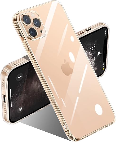 iPhone11 Pro Max ケース クリア 耐衝撃 アイフォン11Pro Max カバー 透明 ワイヤレス充電 薄型 ソフト 軽量 TPU 変色防止 ファッション