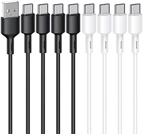 【8本セット 1m】 USB Type C ケーブル タイプ C 充電ケーブル 急速充電 高速データ転送 断線防止 Samsung Galaxy S20 S10 Huawei P30 P20 P10 
