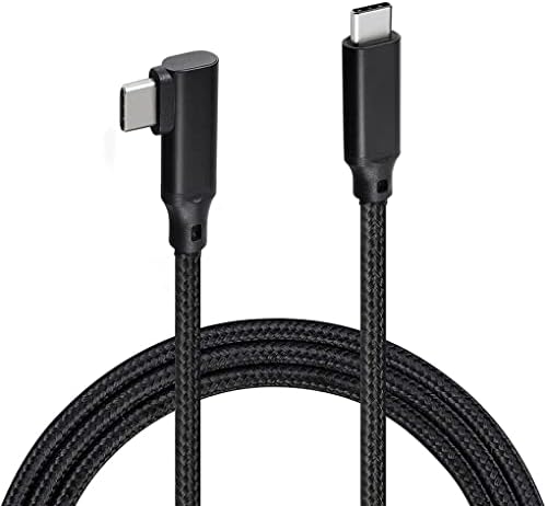 Usb3.2 type c ケーブル (Gen2) usb c ケーブル 100W 5A急速充電 USB3.1 PD対応 4K@60Hz 映像出力 0.2m L字 タイプ C型 急速 充電ケーブル ナ