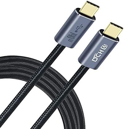 140W USB-C ケーブル PD3.1対応 超急速充電 高耐久 ナイロン 28V 5A USB C to USB C ケーブル データ転送 Mac Book Pro Air Matebook タブ