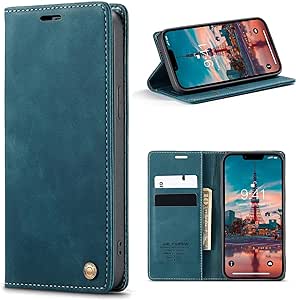 i Phone 15 ケース 手帳型 PU 高級レザー アイフォン15 ケース財布型 マグネット カード収納 全面保護 薄型 耐衝撃 スタンド機能付き 人気 ケース i Phone 15対応 6.1イ