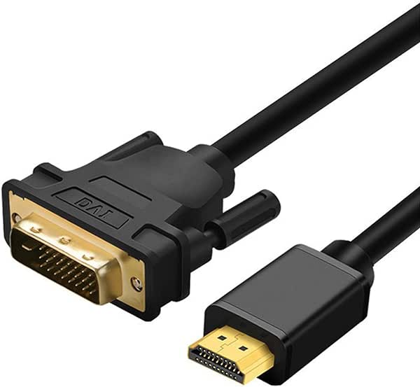 DVI HDMI 変換ケーブル 双方向 DVI-D 24+1 HDMI 変換アダプタ 1080P対応 金メッキ端子 PS4 Switch DVDレコーダー パソコン TV モニター