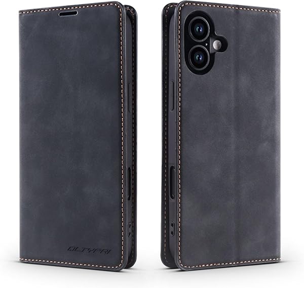 i Phone 16 ケース 手帳型 スマホケース 携帯カバー 肌感 PUレザー i Phone16 ケース カード収納 内蔵マグネット 耐衝撃 全面保護 スタンド機能 ストラップホール付き アイフォ