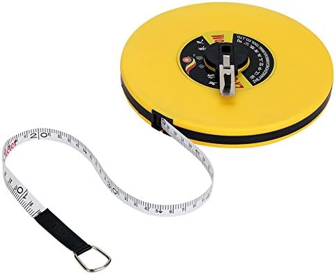 50m 巻尺 テープメジャー 測定テープ メジャー 両面目盛 ロングメジャー 巻取り式 測量 薄型 電気工事 裁縫用 手芸用【コンパクト】メジャー 巻き尺は軽量で小さくて、サイズはミニで簡単に財布やポ