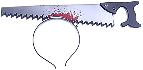 恐怖 おもしろ カチューシャ 刺さる ハロウィン 仮装 小物 ヘアバンド 仮装 グッズ コスチューム用小物 コスプレ パーティ コスチューム 道具 いたずらハンマーヘッド カチューシャ怖い髪フープ 帽