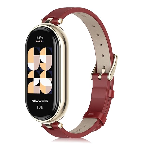 Xiaomi Smart Band 7 / Mi Band7 バンド PUレザー 交換バンド ベルト ソフト 柔軟性 ビジネス風 交換ベルト レディース 革製ストラップ (レッド)商品の説明 対応機種