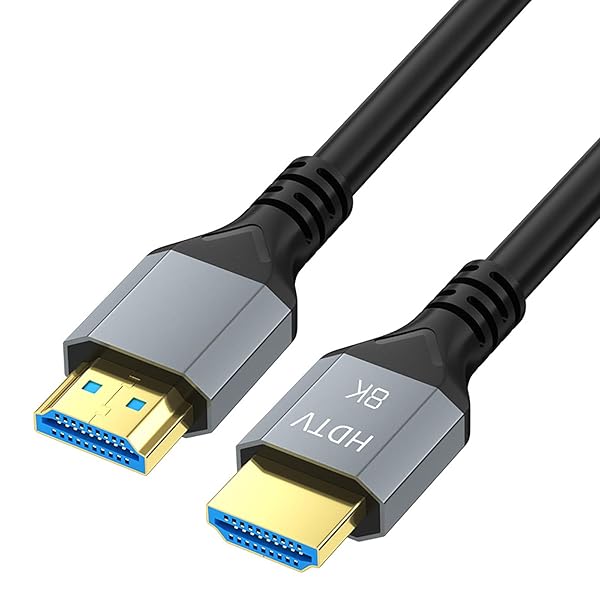 HDMI ケーブル 1.5m ウルトラハイスピード 4K(120Hz) 8K(60Hz) HDMI 2.1 高速ケーブル HDTV PS4 PS5 Xbox ビデオプレーヤー モニターなどに対応【高耐