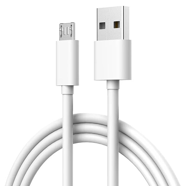 Micro USB ケーブル 充電 伝送 2in1 (USBA 2.0-Micro B) 標準Micro USBケーブルインタフェースに対応 白 1M【商品パッケージ内容】Micro USB 2.0 